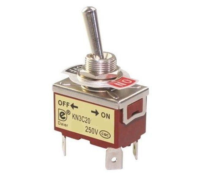 Toggle Switch 15 A 250 Vac Spst On Off C511 B - Livestainable.co.za