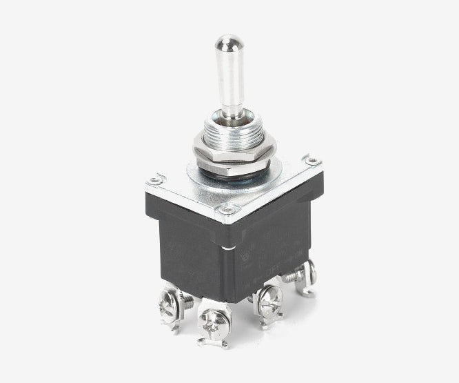 Toggle Switch Dpdt On Off (On) 30 A 12 Vdc Screw Terminal Kn3 F 212