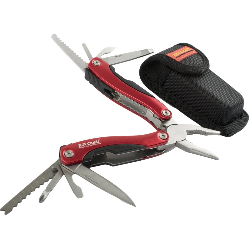 Multitool Red With Nylon Pouch In Blister - Livestainable.co.za