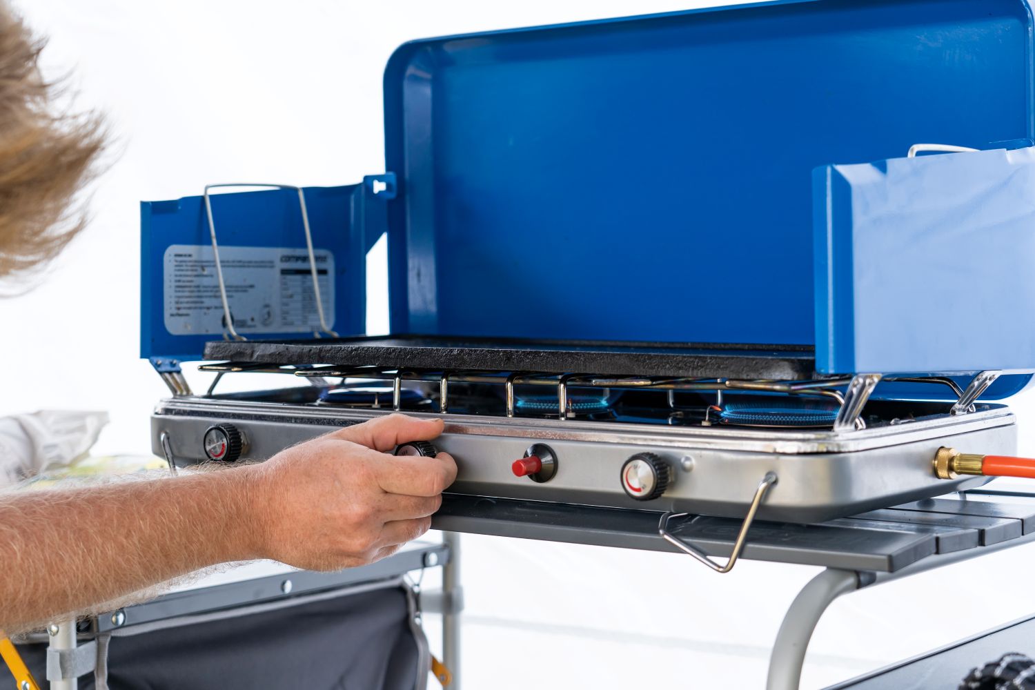 Campfire 3 Burner Gas Cooker Plate