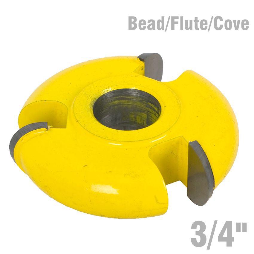 3 Wing Cutter 3/4' Bead/Flute/Cove - Livestainable.co.za