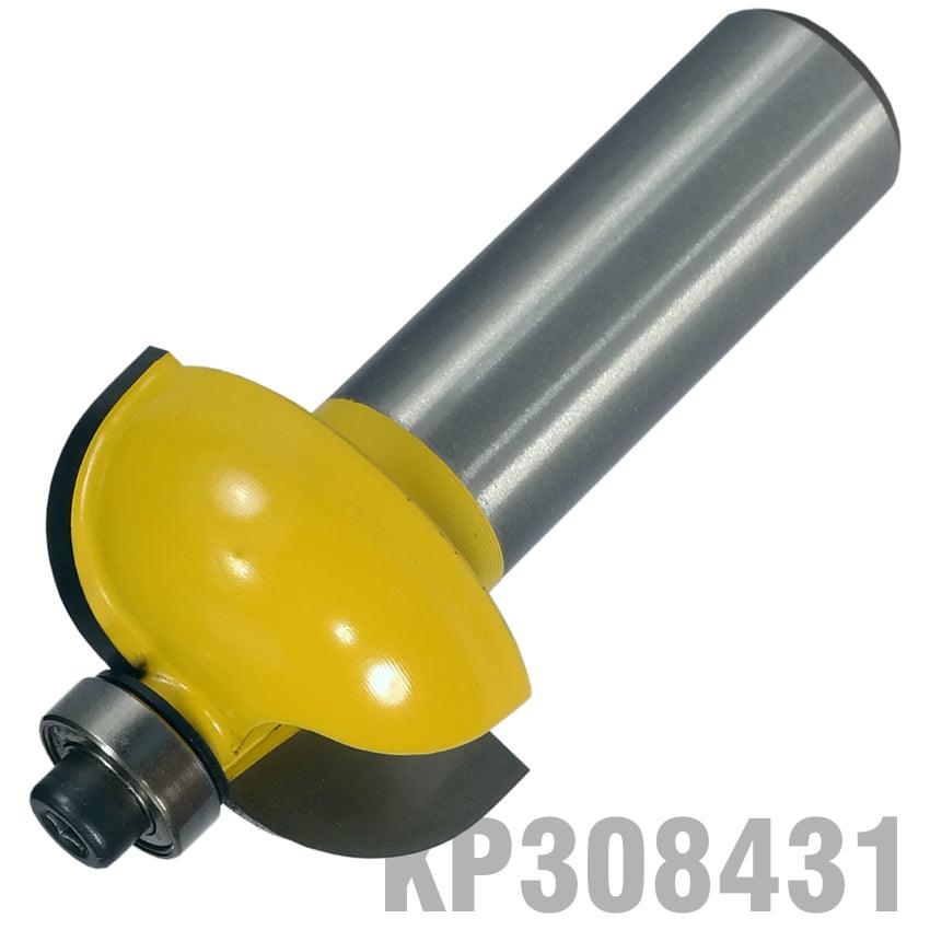 Cove Bit 1 1/8' X 1/2' Radius 3/8' 1/2' Shank - Livestainable.co.za