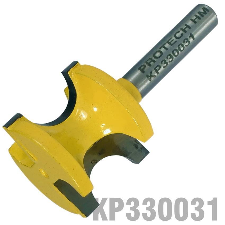 External Bull Nose 1/2' X 22 Mm Full Radius 12.7 Mm 1/4' Shank - Livestainable.co.za