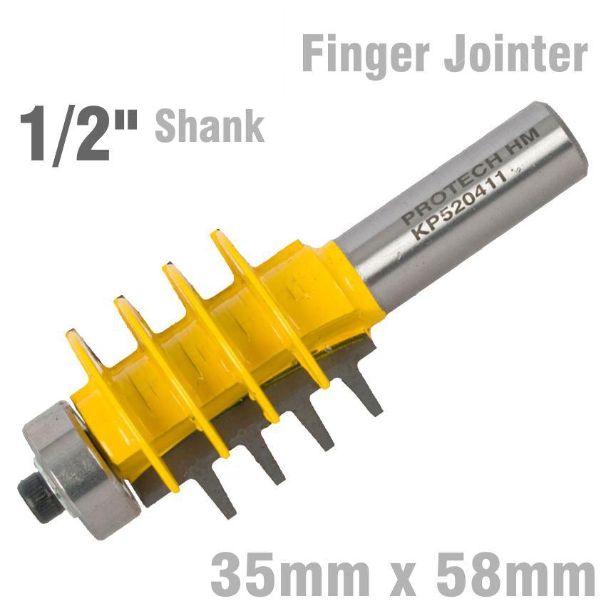 Economy Finger Jointer 35 Mm X 58 Mm 1/2' Shank - Livestainable.co.za