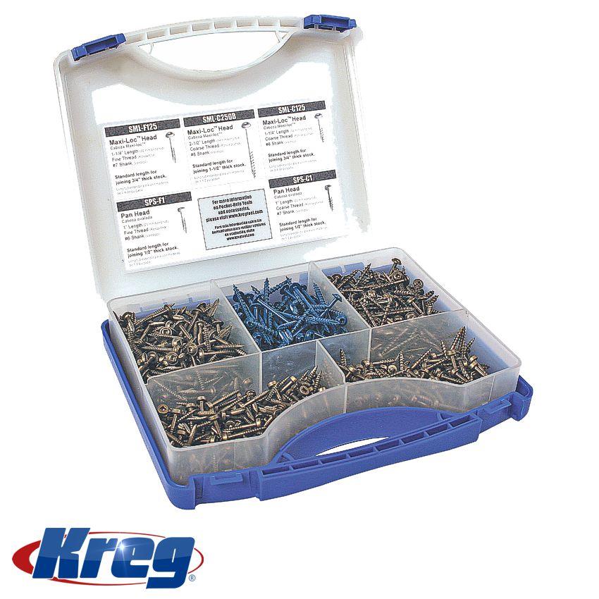 Kreg Wood Pocket Hole Screw Kit 675 Pce - Livestainable.co.za