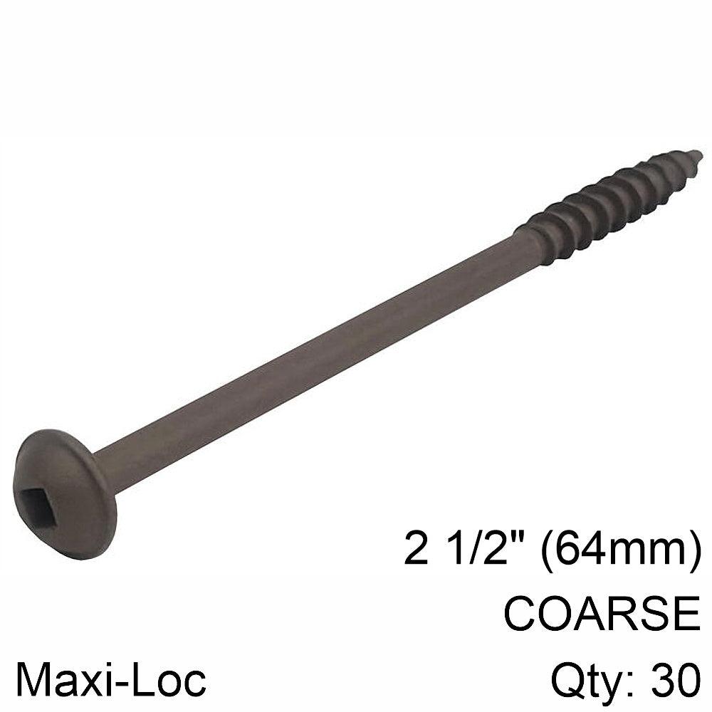 Kreg Hd Protec Kote Pocket Hole Screws 64 Mm 2.50' #14 Coarse Thread Mx - Livestainable.co.za