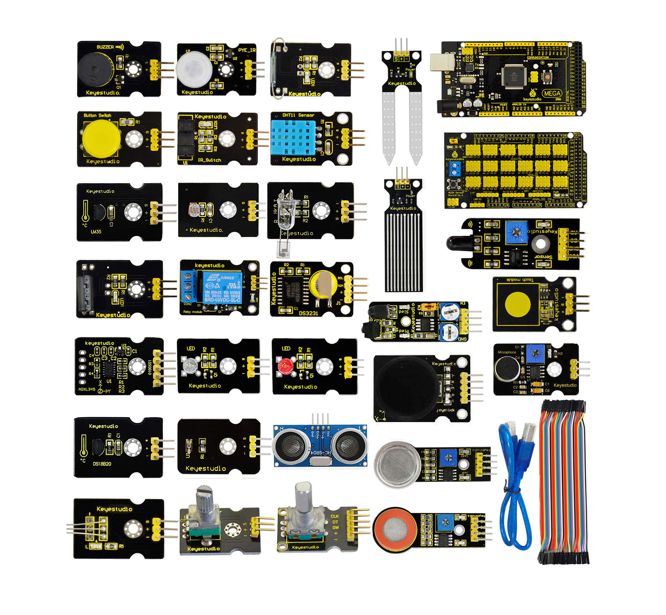 Sensors Assortment / Kit With Mega 2560 R3 Ks0084