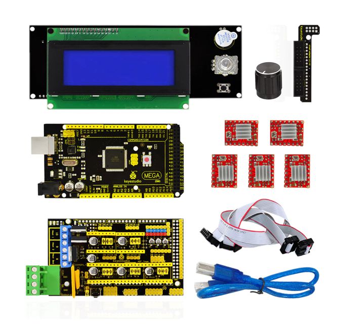 Arduino Mega Kit For Cnc / 3 D Printer Control Ks0091