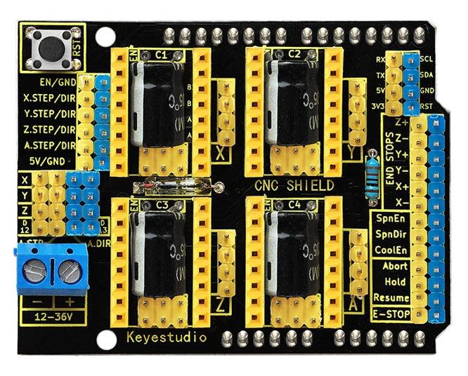 Stepper Motor Shield For Cnc, 3 D Printer Or Engraver Ks0160 - Livestainable.co.za