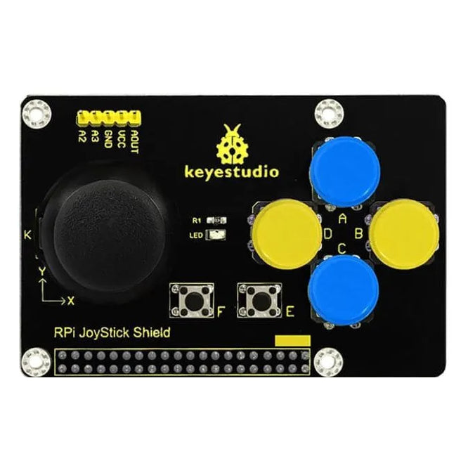Rpi Joystick Shield For Raspberry Pi & Others Ks0211