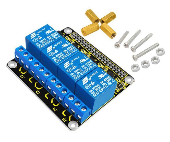 4 Ch Relay 5 V Coil Shield Board Ks0212 5 V - Livestainable.co.za