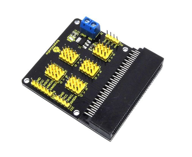 Micro Bit Sensor Breakout Board Black Ks0295 *D*