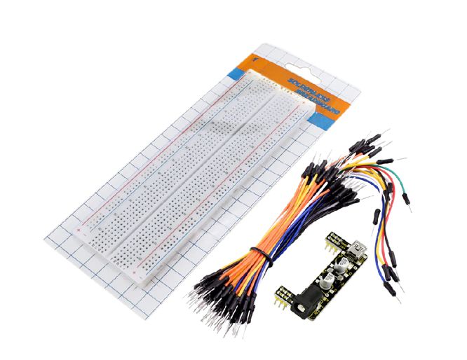 Breadboard Pwr Mod + 830 Holes Solderless Ks0312