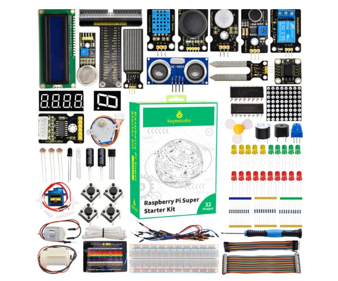 Raspberry Pi Super Starter Kit (Sbc Excuded) Ks3014