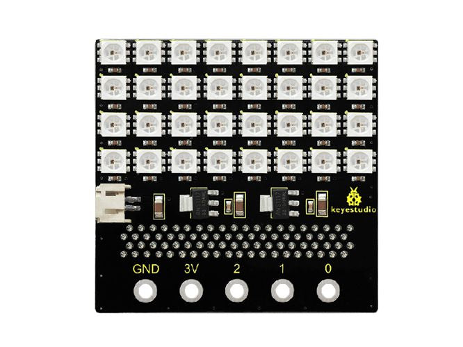 Micro:Bit Sk6812 4 X8 Led Dot Matrix Display Shield Ks0315