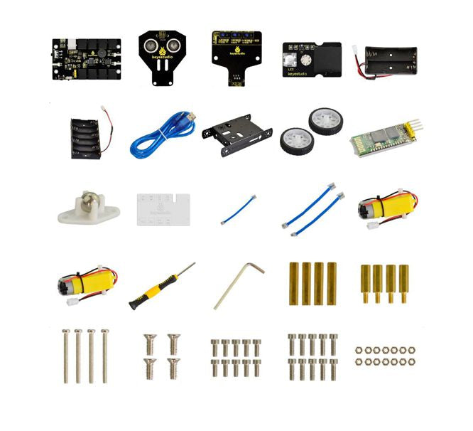 Keybot Programmable Edu Robot Car Kit Ks0353