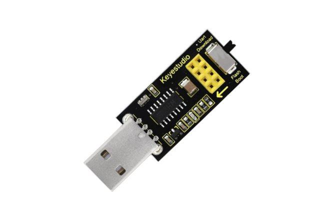 Usb To Esp 01 S Wi Fi Module Serial Port Shield Ks0388 - Livestainable.co.za