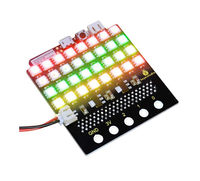 Rgb Led Matrix 5x8 Sk6812 Shield Ks0416