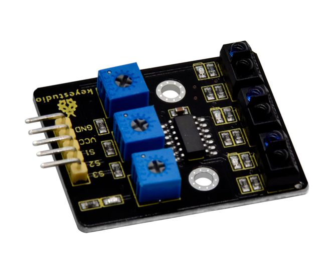 3 Channel Ir Line Tracking Module Ks0453