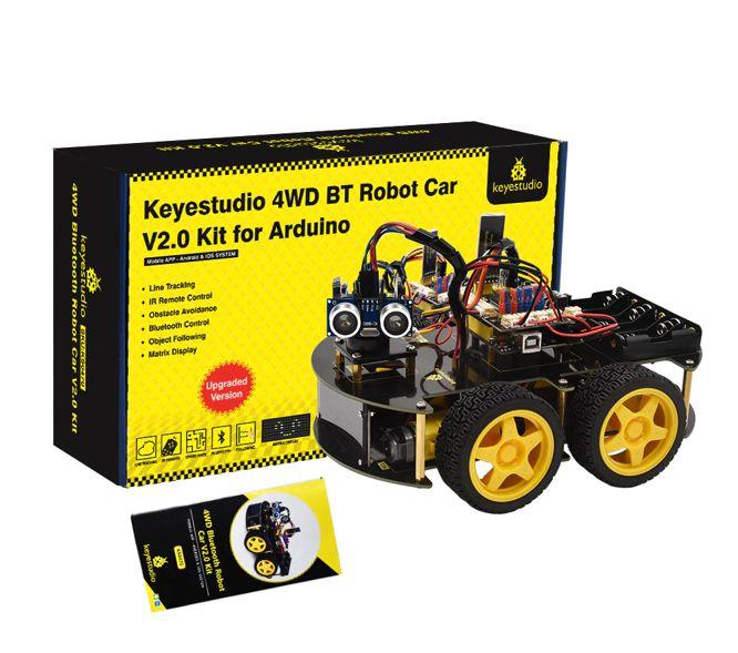 4 Wd Multi Bt Robot Car Kit (Unassebled) Ks0470 - Livestainable.co.za