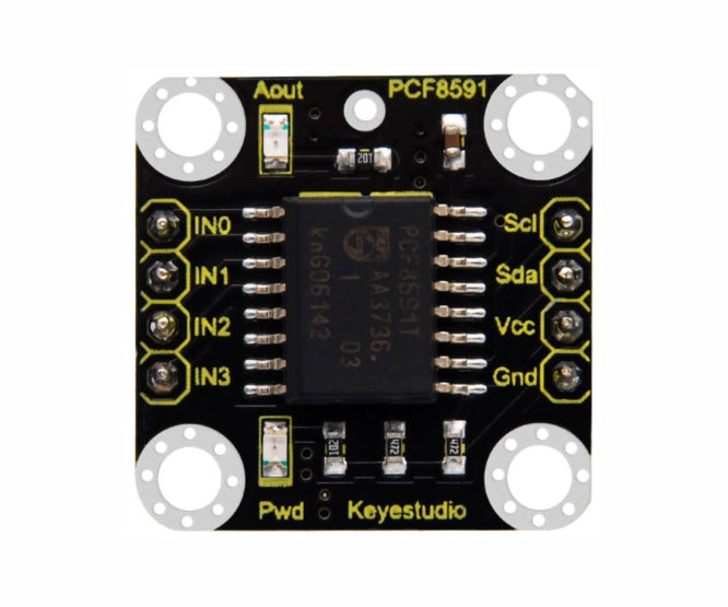 A D And D A Converter Pcf8591 Board 8 Bit Ks0508