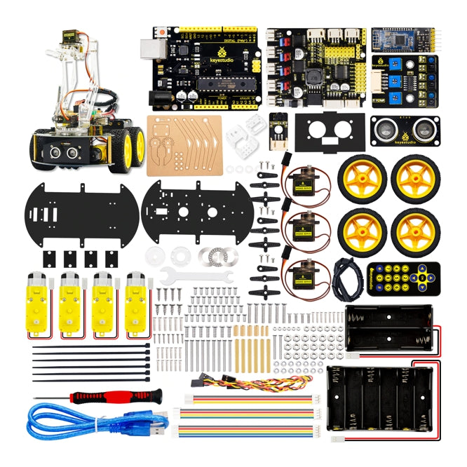 4 Wd Robotic Car Kit Ks0523