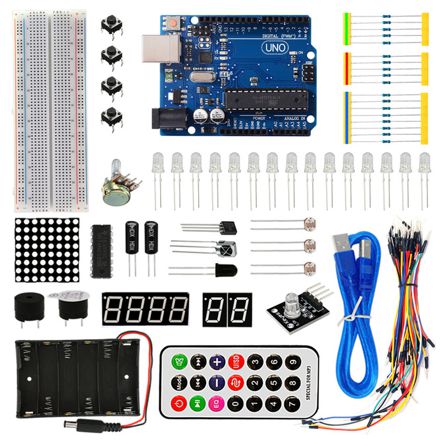 Diy Basic Arduino Uno R3 Starter Kit Kt0003