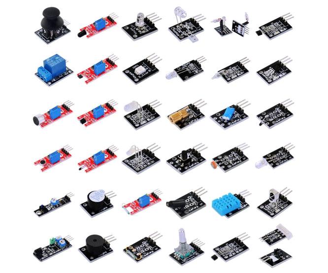 Assortment Of 37 Sensors And Devices Kt0012 - Livestainable.co.za