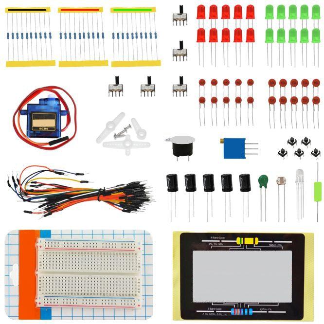 Basic Starter Electronic Components Kit Kt0053 - Livestainable.co.za