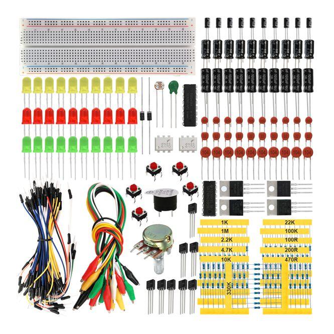 Electronic Components Assortment Basic Projects Kt0062 - Livestainable.co.za