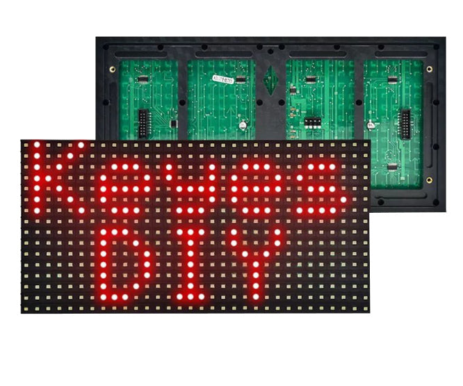 Led Display Sign 512 Dot 320x160mm Red Kt0182