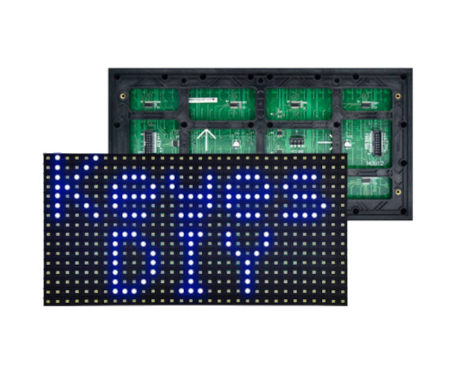 Led Display Sign 512 Dot 320x160mm Blue Kt0184