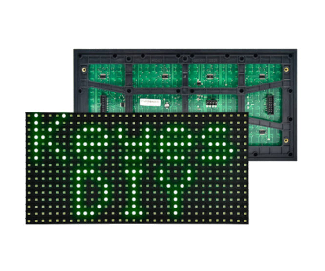 Led Display Sign 512 Dot 320x160mm Green Kt0185