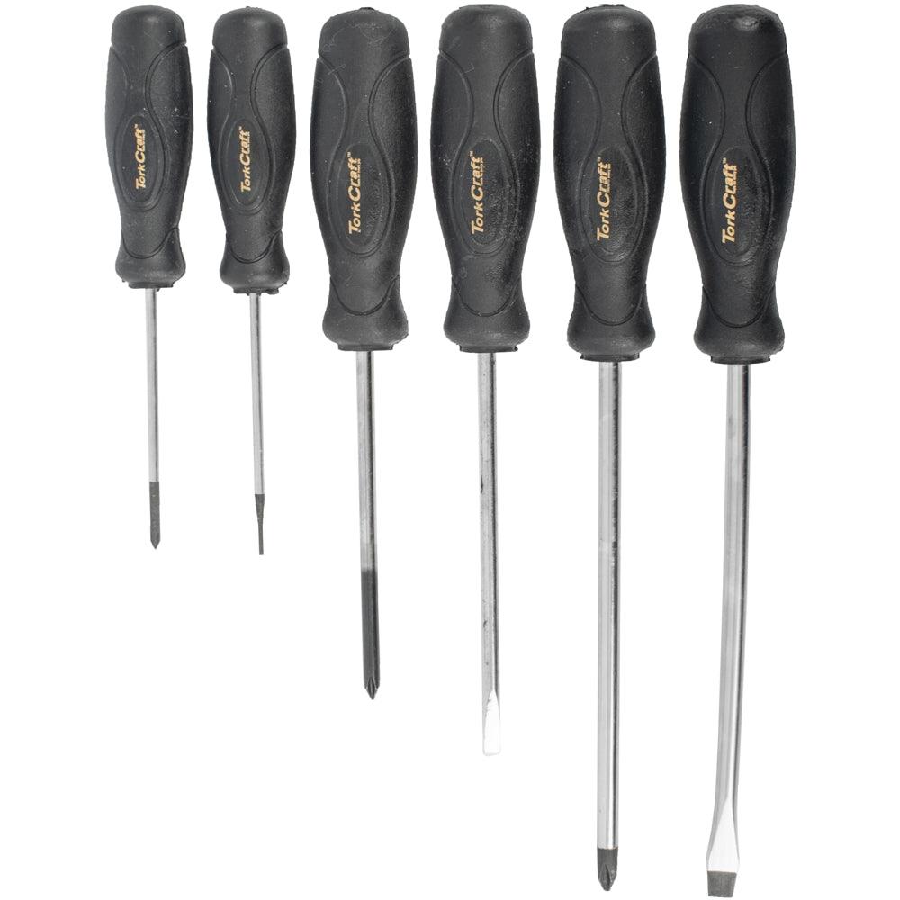 6 Pc Screwdriver Set Black Handle - Livestainable.co.za