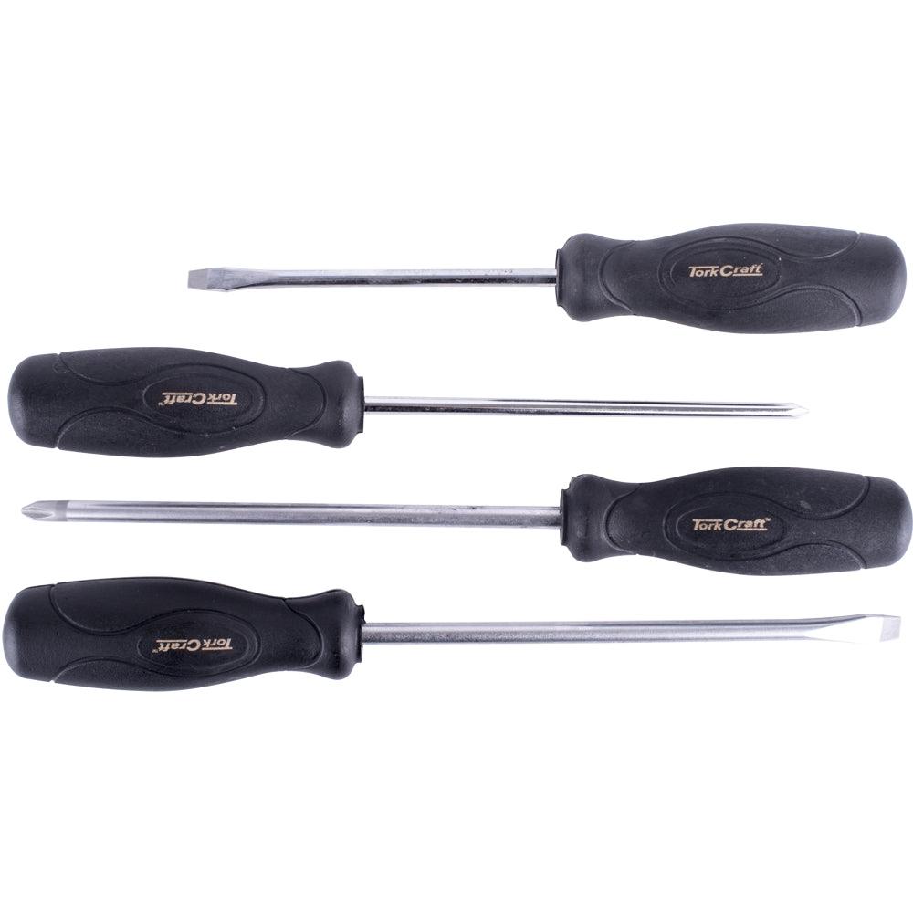 4 Pc Screwdriver Set Black Handle - Livestainable.co.za