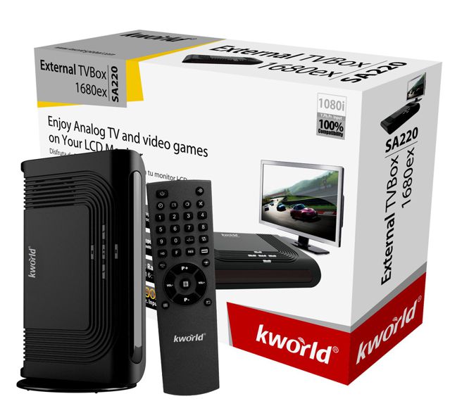 Lcd Box Computer To Vga S Video 1680 X1050 Kw Sa220