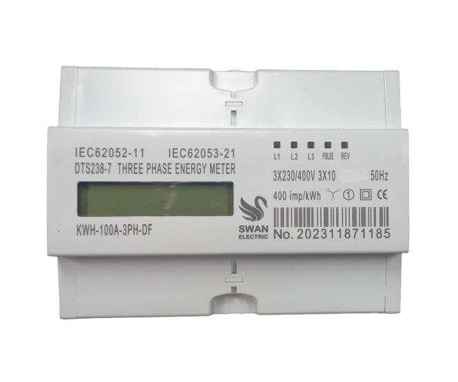 Kwh Meter 100 A 3 P Digital Face Kwh 100 A 3 Ph Df - Livestainable.co.za