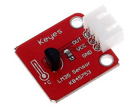 Lm35 Temperature Sensor Development Board Ky0051