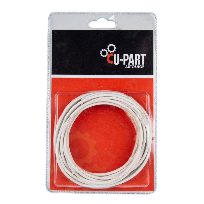 U Part Electric Wire 2.5 Mm 5 M Wht - Livestainable.co.za