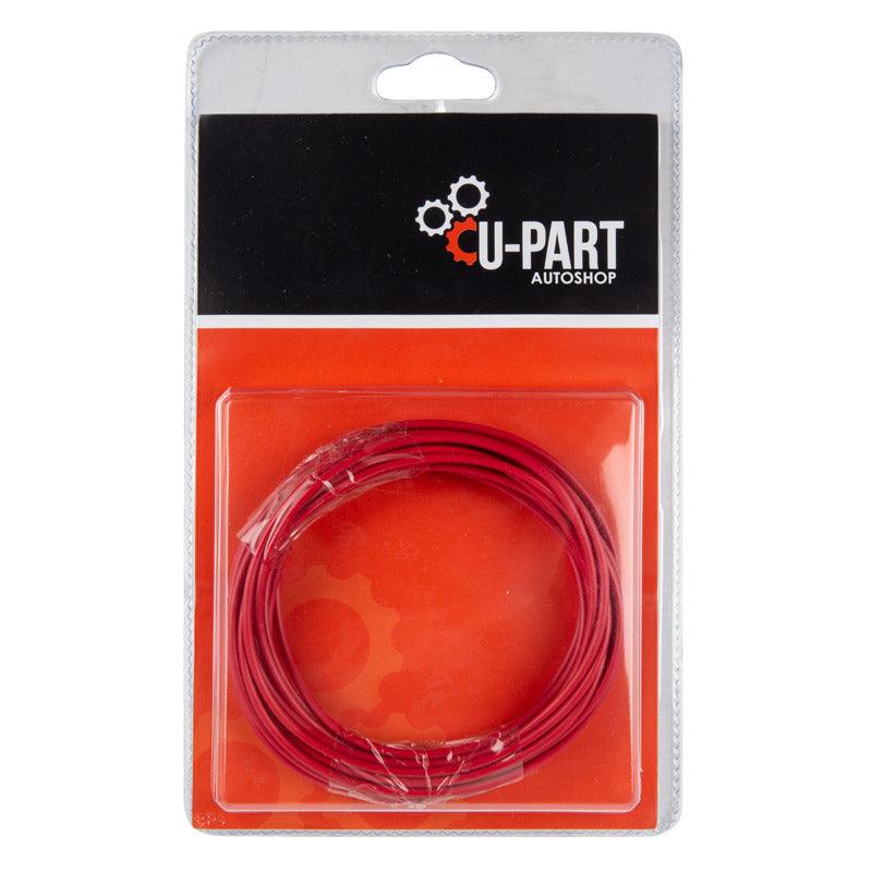 U Part Electric Wire 1.6 Mm 5 M Red - Livestainable.co.za