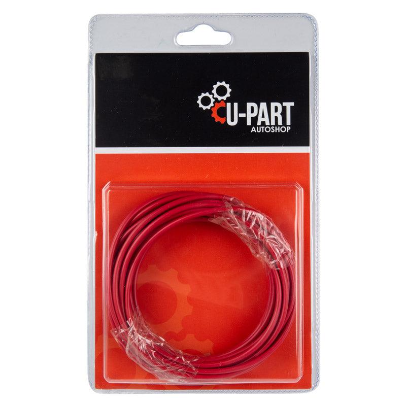 U Part Electric Wire 2.5 Mm 5 M Red - Livestainable.co.za