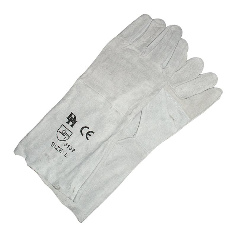 Skudo Glove Chrome + Leather Reinforced Palm 200 Mm - Livestainable.co.za