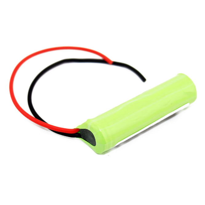 Bat Li Ion 3 V7 1 A2 18x65mm 2 Wire Leads L18650 L 1.2 A