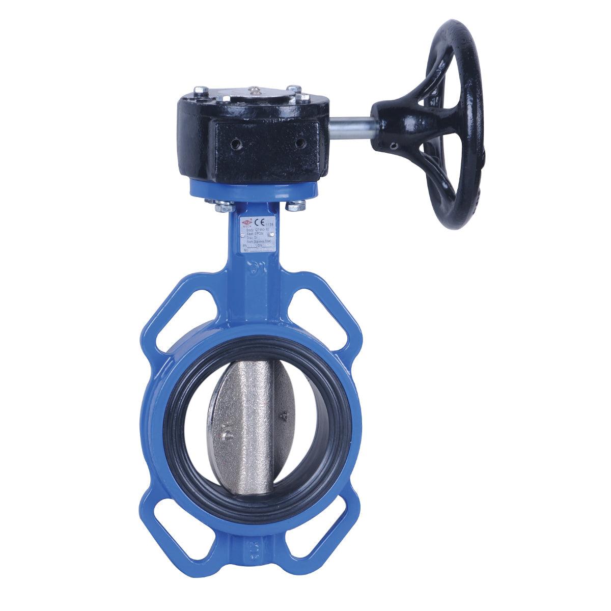 Valve Butterfly Cast Iron Gear Di 16 B 250 M - Livestainable.co.za