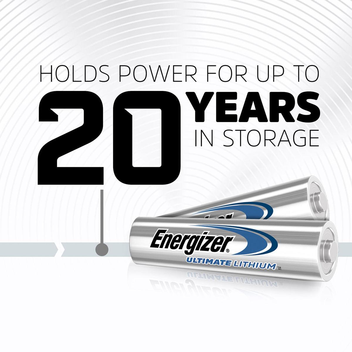 Energizer Battery Ultimate Lithium Aaa 4 Pack - Livestainable.co.za