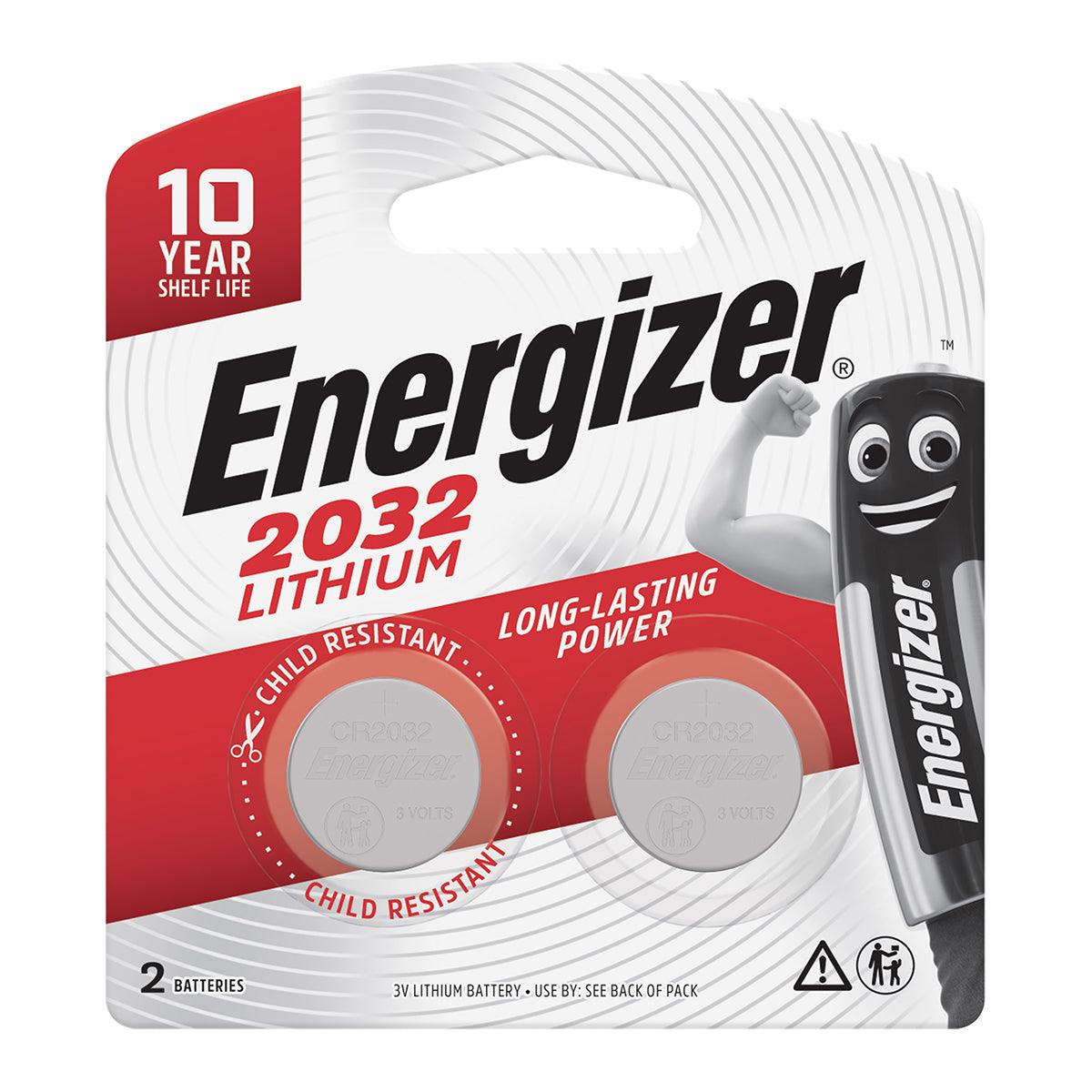 Energizer Battery Lithium Coin 3 V Cr2032 2 Pack - Livestainable.co.za