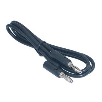 Banana Plug To Plug 4 Mm Lead 900 Mm Black L4139 Black - Livestainable.co.za