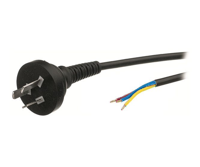 Power Lead Straight 3x1.00mm 10 A 3 P Flat Open End L45132