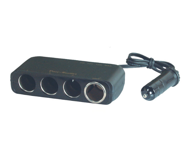 Adapter Cigarrete Plug 4x Cigarrete Socket L45531