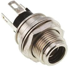 Dc Plug 2.5x14x6.5mm 16mm Panel Hole=11mm L712 As